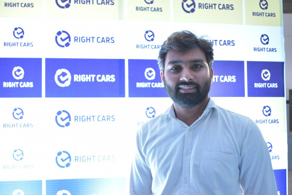 Mr. Manideep Chowdary, Managing Director, Right Cars.